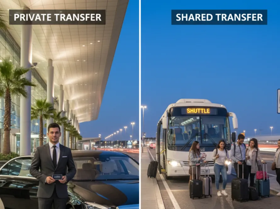 Private vs Shared Airport Transfers